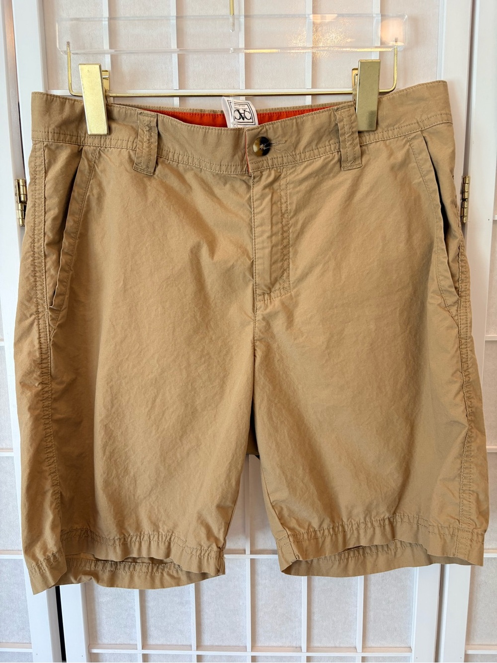 Columbia Tan Hybrid Walk Shorts